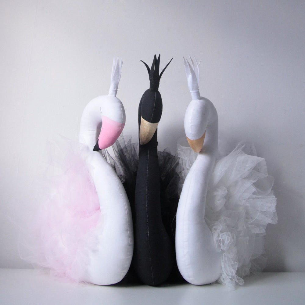 Aliexpress Black Swan Stuffed Animal Premium Animal Fur Fabric Day